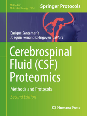 cover image of Cerebrospinal Fluid (CSF) Proteomics
